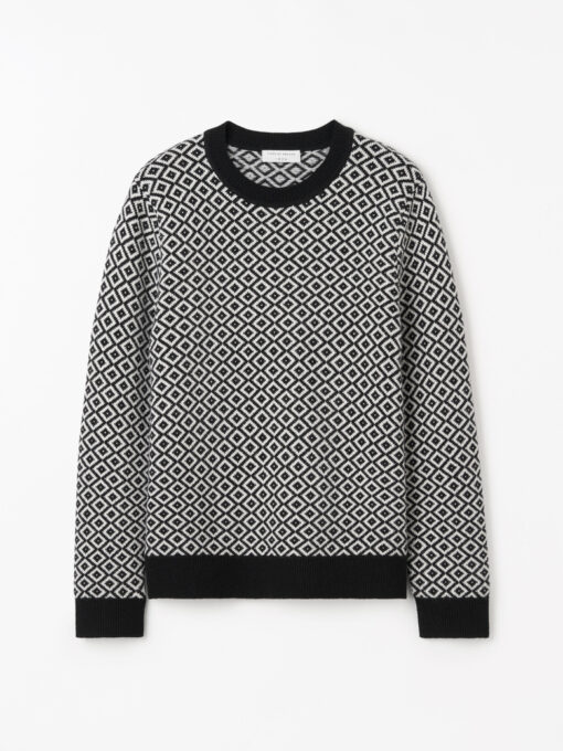 Tiger of Sweden Sam RWS Jacquard Sweater Cream