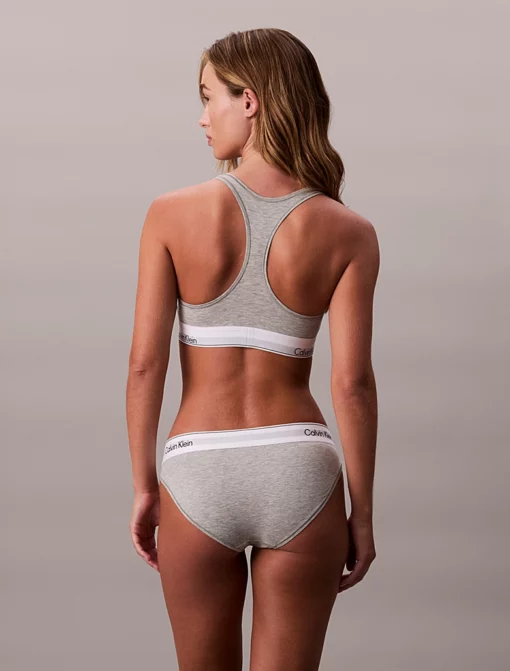 Calvin Klein Bikini Briefs - Icon Cotton Modal Grey Heather