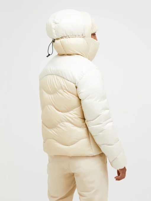 Peak Performance Helium Diamond Fuse Down Jacket Women Sandfog/Moiuntain Mist