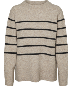 Vmflawless Pullover Silver Mink