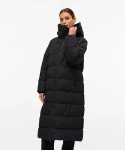 Vmelanor Laurie Long Coat Black