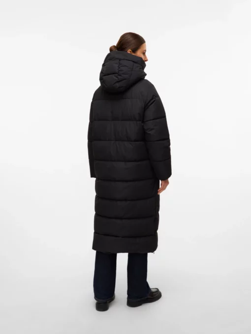 Vmelanor Laurie Long Coat Black