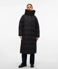 Vmelanor Laurie Long Coat Black
