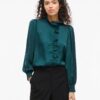 Vilutto Frill Shirt Ponderosa Pine