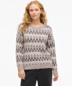 Vimargi Jacquard Knit Natural Melange