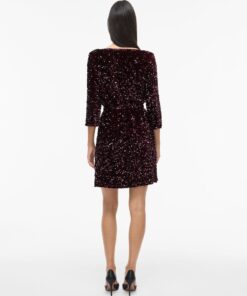Vifaith Sequin Dress Fig