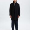 Slhrainar Wool Blend Jacket Black