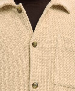 Slhregfred Structured Overshirt Egret