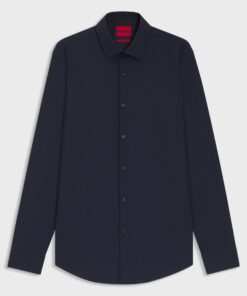 Hugo Kenno Slim Fit Shirt Dark Blue