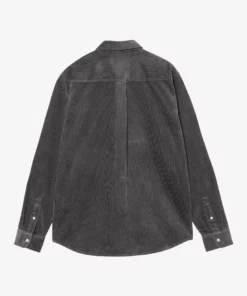 Carhartt WIP L/S Madison Cord Shirt Graphite