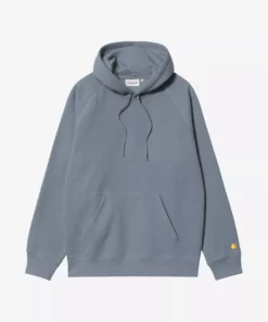 Carhartt WIP Hooded Chase Sweatshirt Angelite Gold