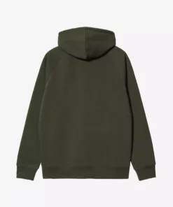 Carhartt WIP Hooded Chase Sweat Jacket Olive / Gold