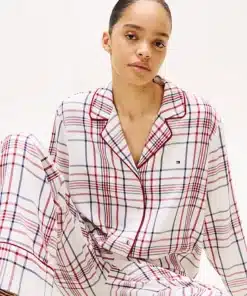 Tommy Hilfiger Essential Flannel Pyjamas And Slippers Gift Box Tommy Hilfiger Essential Flannel Pyjamas And Slippers Gift Box